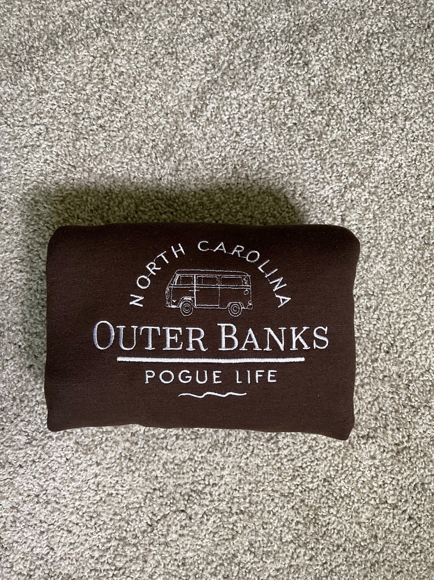 Outer Banks embroidered sweatshirt