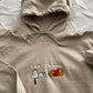 Snoopy x winnie Embroidered hoodie