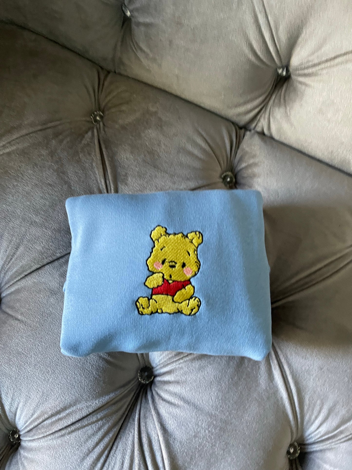 Baby Winnie the Pooh embroidered sweatshirt