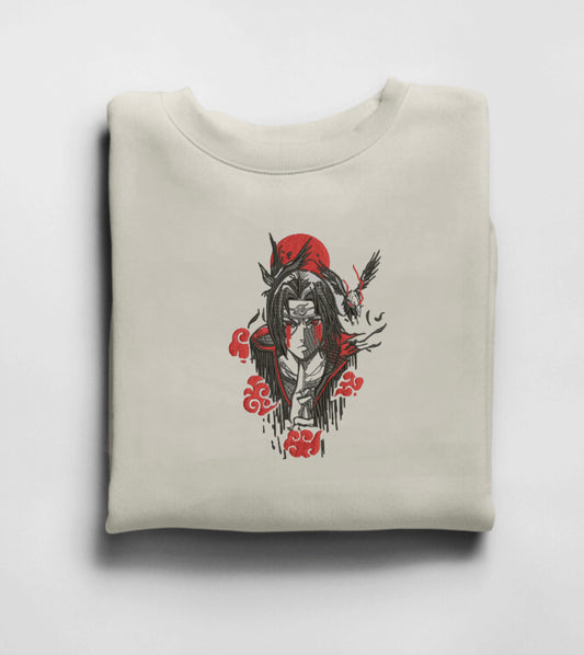 Itachi x eagles embroidered sweatshirt