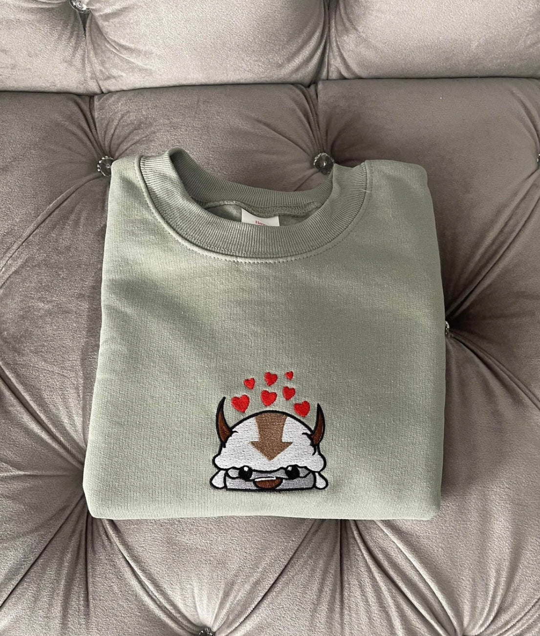 Appa x Valentine Day embroidered sweatshirt
