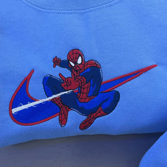 NEW!! Spiderman No Way Home embroidered sweatshirt