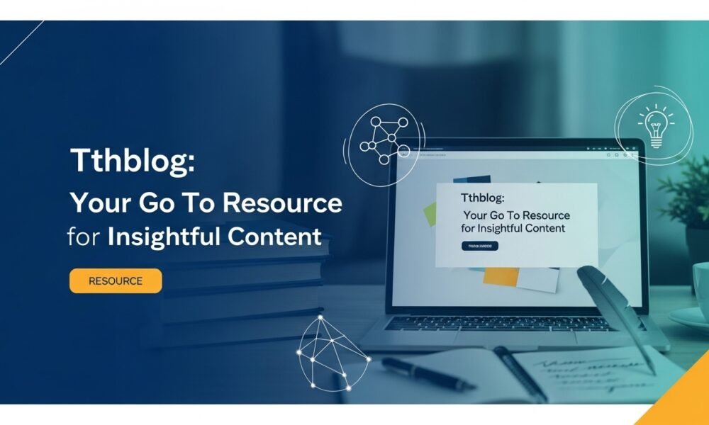 Tthblog: Your Go To Resource for Insightful Content