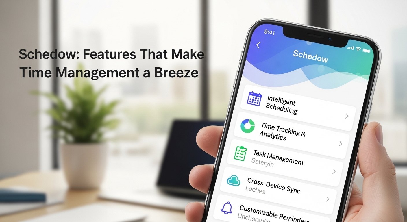 Schedow: Features That Make Time Management a Breeze