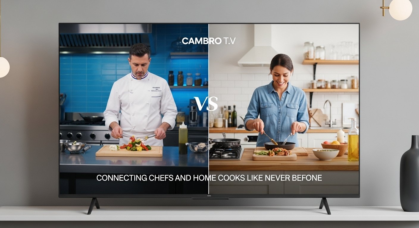 Cambro T.V: Connecting Chefs and Home Cooks Like Never Before