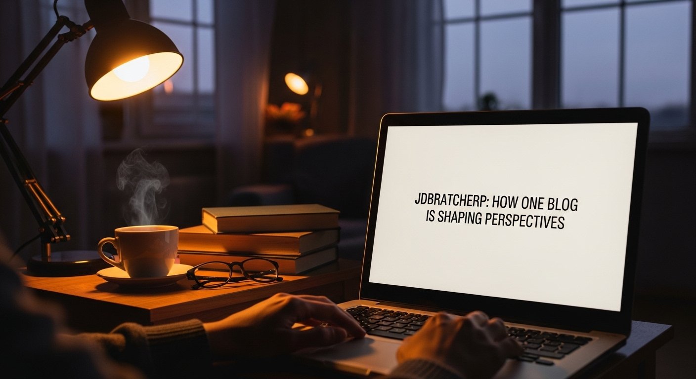 Jdbratcherp: How One Blog Is Shaping Perspectives