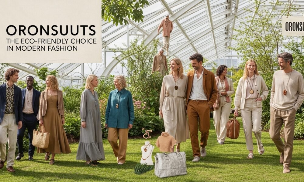 Oronsuuts: The Eco Friendly Choice in Modern Fashion