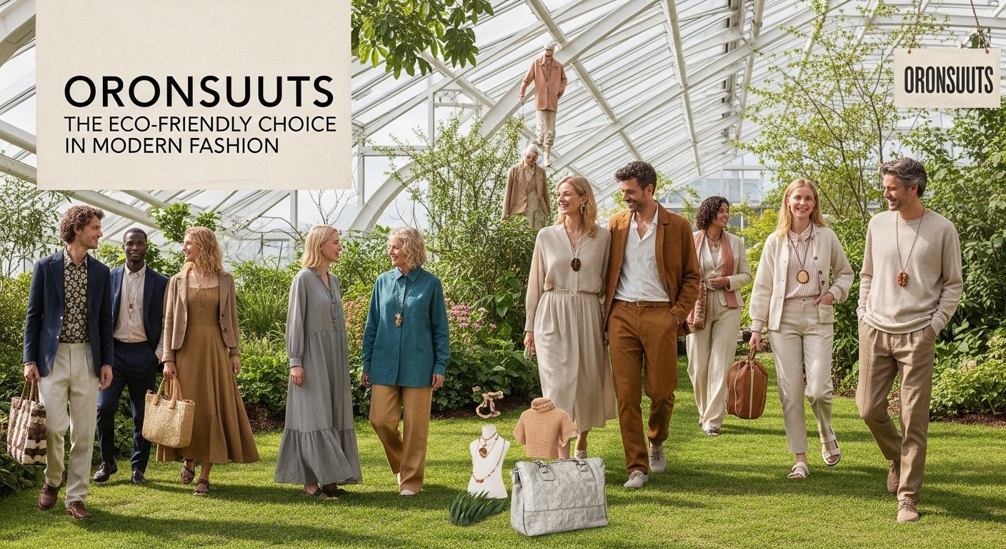 Oronsuuts: The Eco Friendly Choice in Modern Fashion